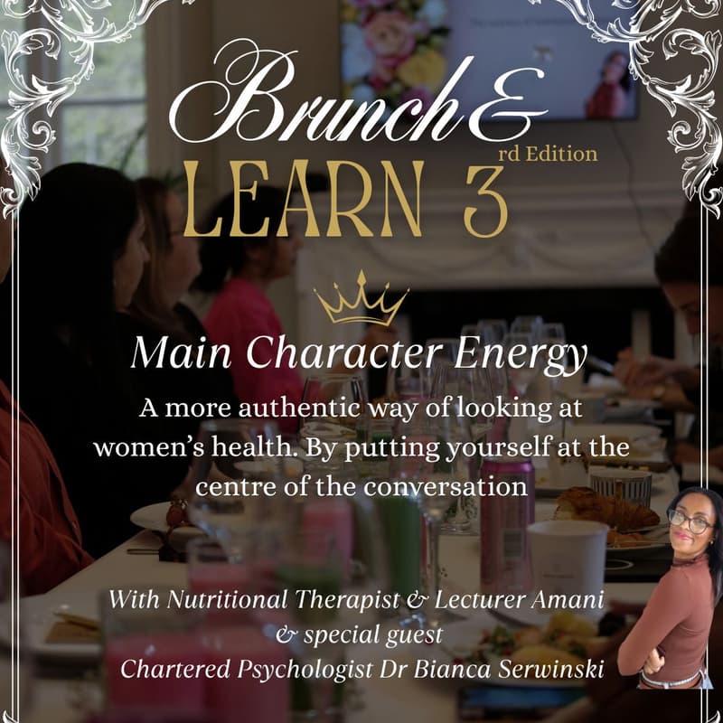 Cover Image for Brunch & Learn : Main character energy