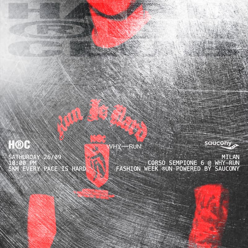 Cover Image for .HRC PRIVATE MILAN FASHION WEEK RUN