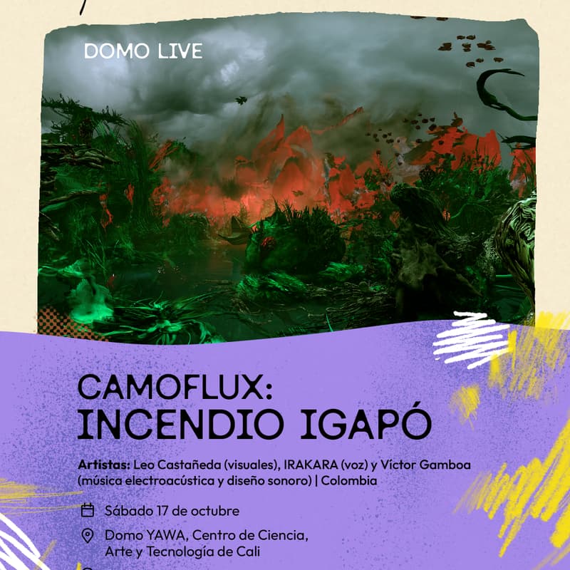 Cover Image for YAWA - Domo Live CAMOFLUX: INCENDIO IGAPÓ