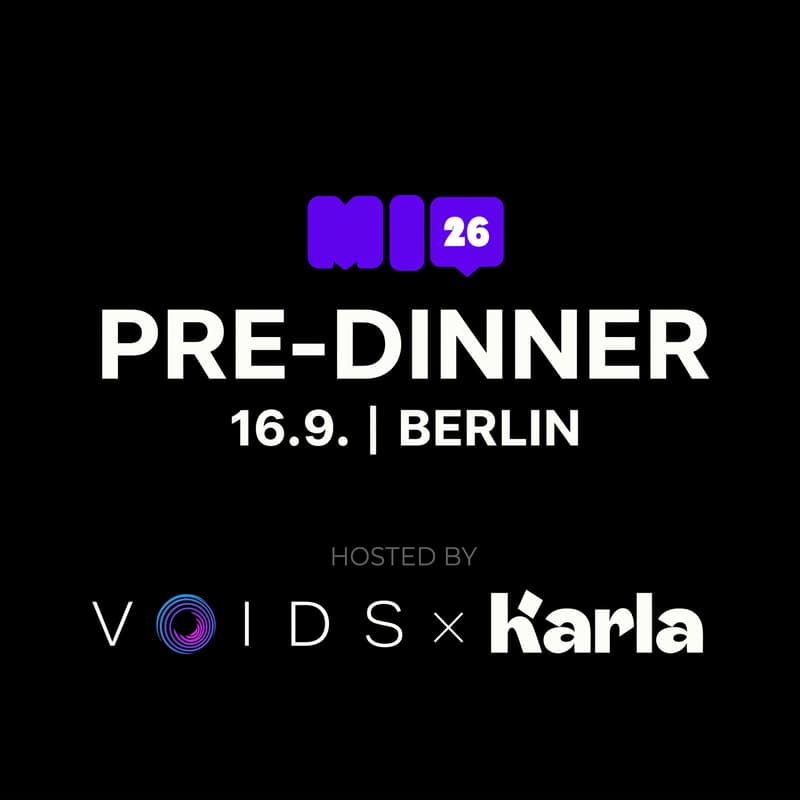 Cover Image for MIT26 pre-Dinner by VOIDS x Karla