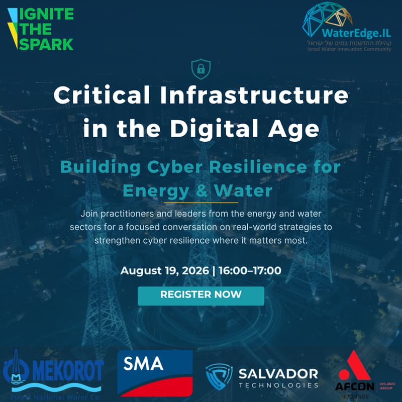 Cover Image for Critical Infrastructure in the Digital Age: Building Cyber Resilience for Energy & Water (Webinar)