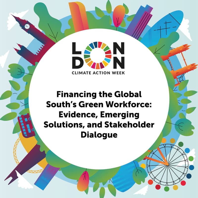 Cover Image for Financing the Global South’s Green Workforce: Evidence, Emerging Solutions, and Stakeholder Dialogue