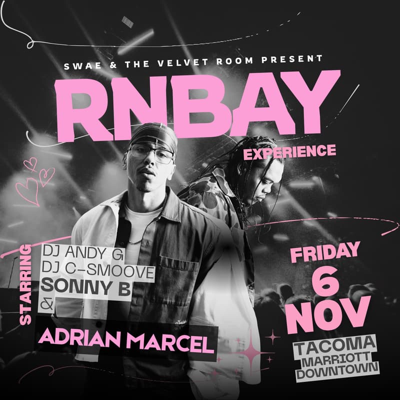 Cover Image for RNBAY Experience featuring Adrian Marcel & Sonny B