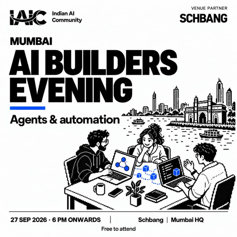 Cover Image for AI Builders Evening · Mumbai