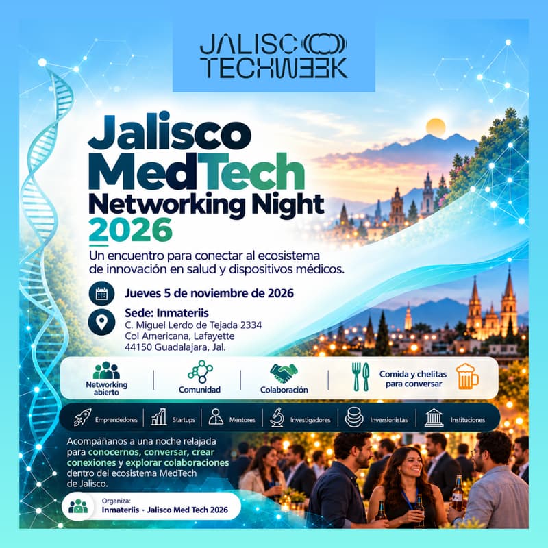 Cover Image for Inmateriis · Jalisco Med Tech 2026