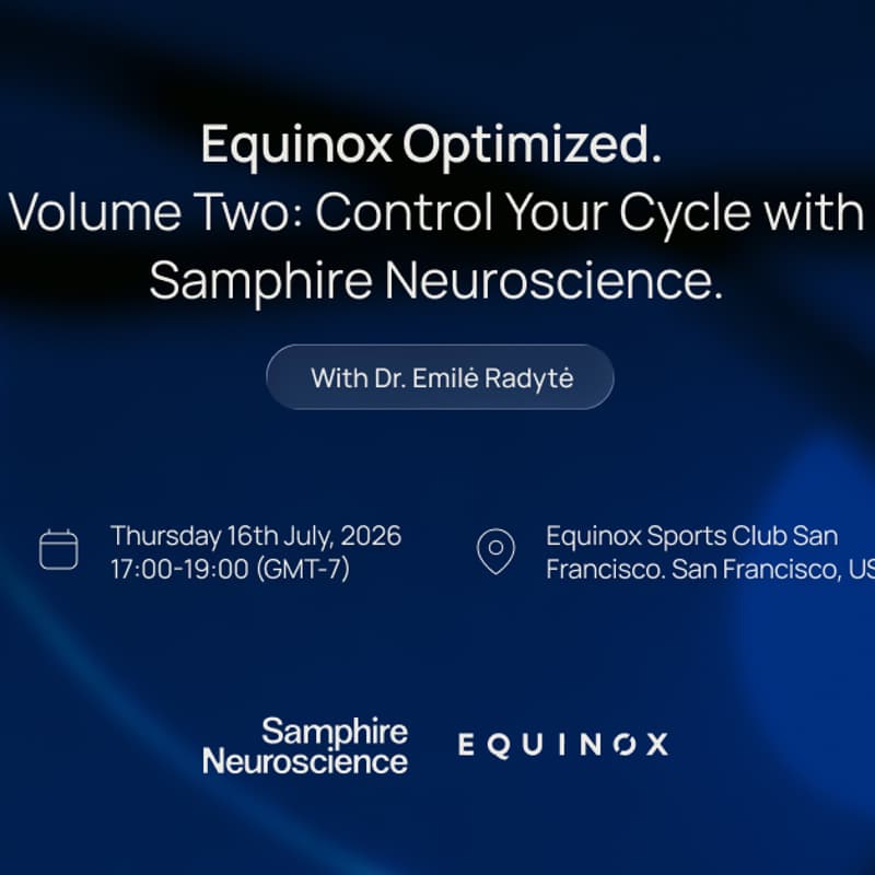 Cover Image for Equinox Optimized. Volume Two: Control Your Cycle with Samphire Neuroscience