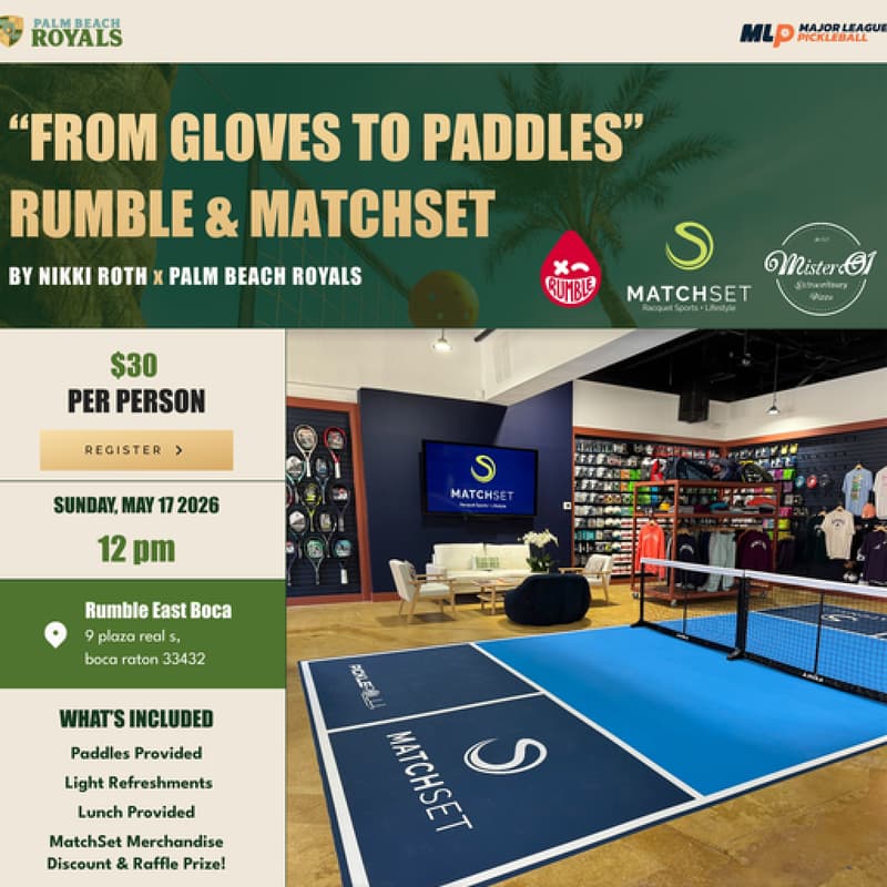 Cover Image for “From Gloves to Paddles” Rumble & MatchSet