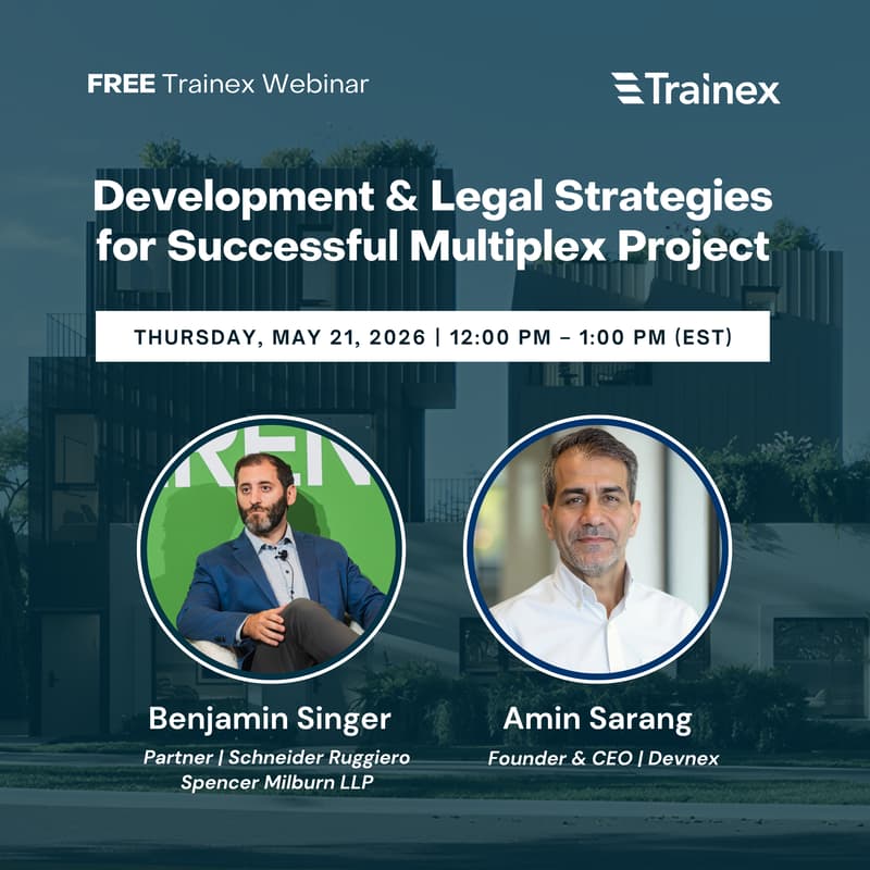 Cover Image for Development & Legal Strategies for Successful Multiplex Project