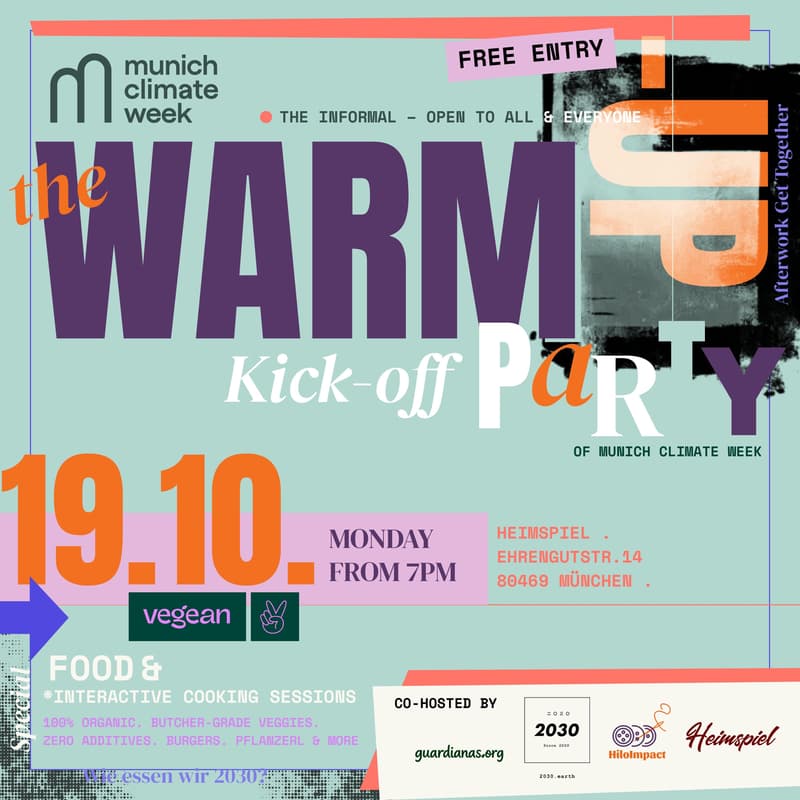 Cover Image for The Warm Up: Munich Climate Week Kick-Off Party*