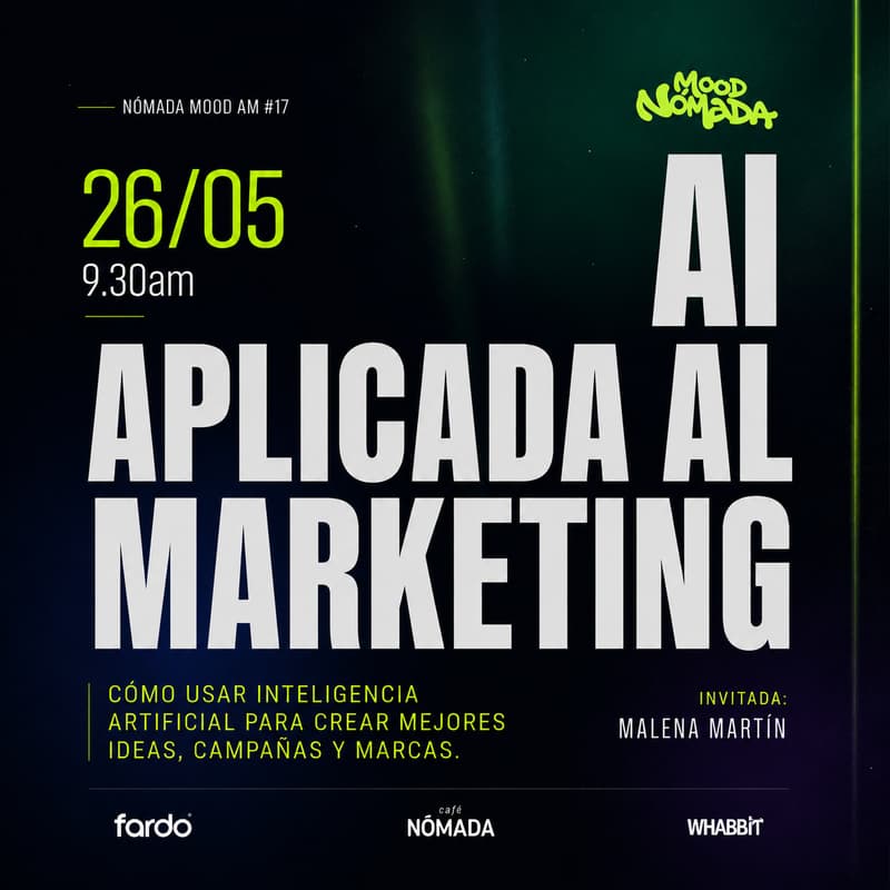 Cover Image for Nómada Mood AM #17 - AI aplicada al marketing