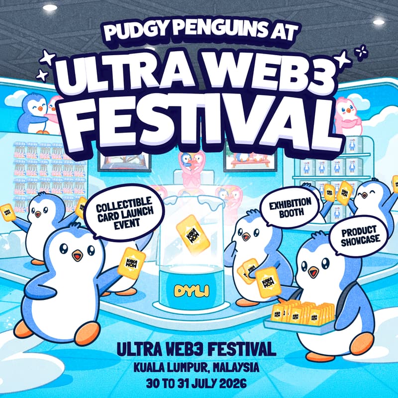 Cover Image for Pudgy Penguins Flagship at Ultra Web3 Festival