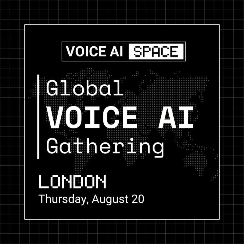 Cover Image for VOICE AI Gathering LONDON