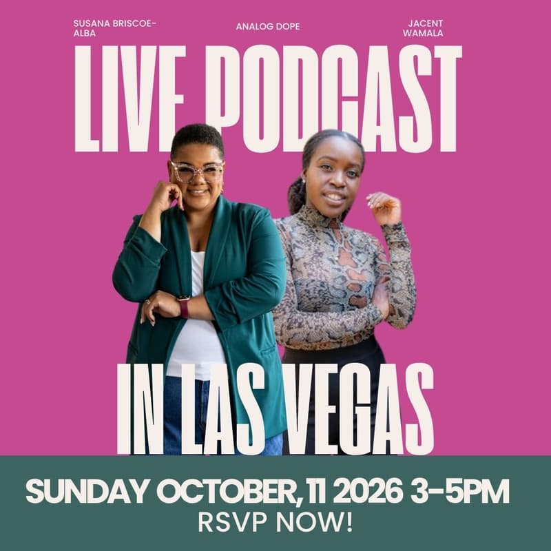 Cover Image for Own Your Success: Live Podcast Recording With Career Strategist Susana Briscoe-Alba