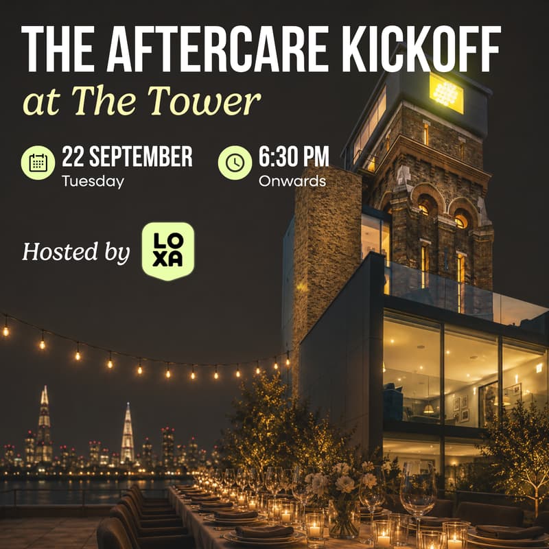 Cover Image for The Aftercare Kickoff at The Tower