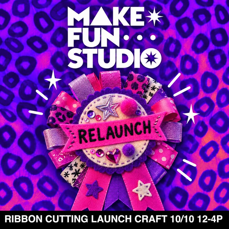 Cover Image for Make Fun reLAUNCH! New Management Ribbon Cutting Celebration