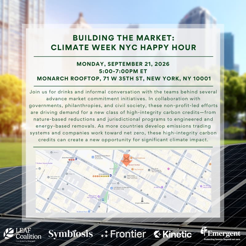 Cover Image for Carbon Buyers Happy Hour: Get to Know High-Impact Buyer Alliances