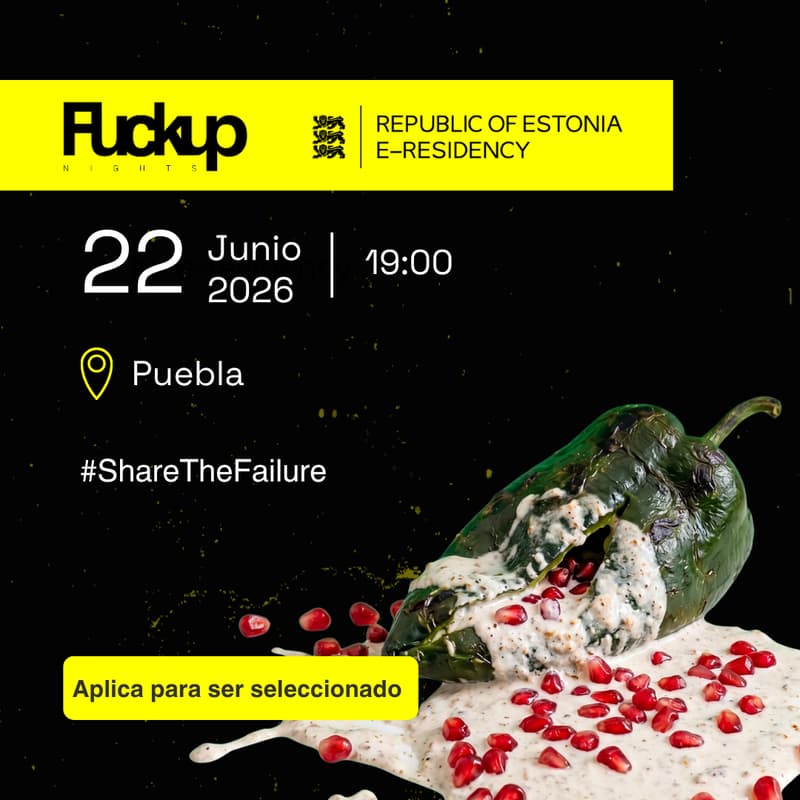 Cover Image for Founders Gathering PUEBLA by Fuckup Nights