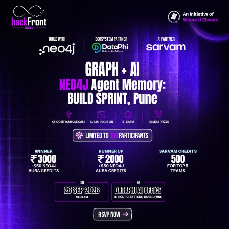 Cover Image for NEO4J Agent Memory: BUILD SPRINT, Pune