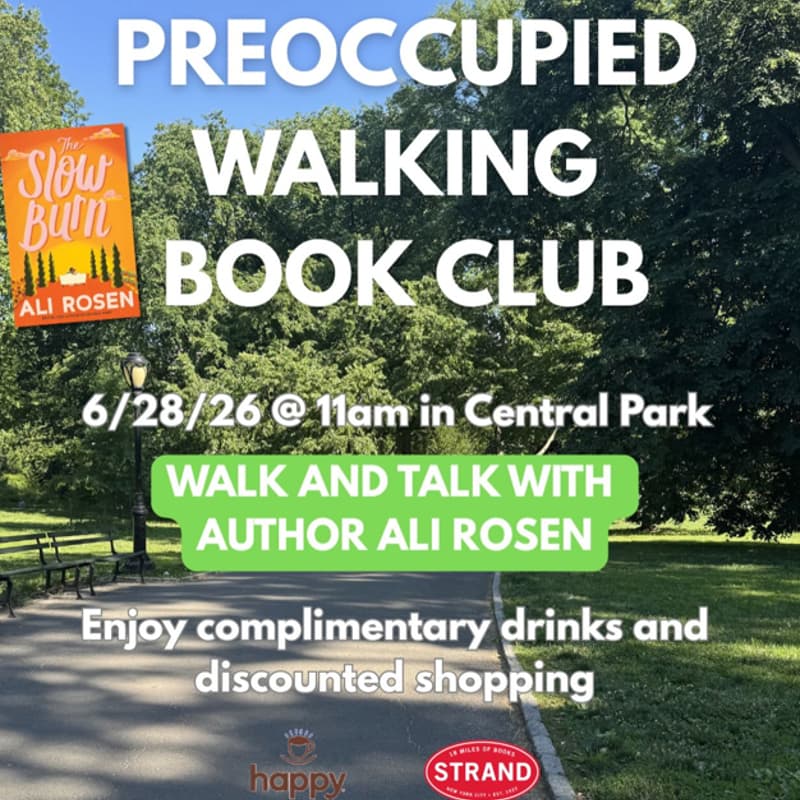 Cover Image for Preoccupied NYC Walking Book Club with Ali Rosen