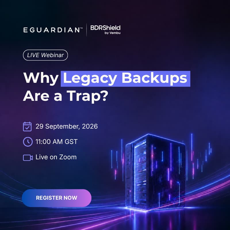 Cover Image for Workshop: Why Legacy Backups Are a Trap