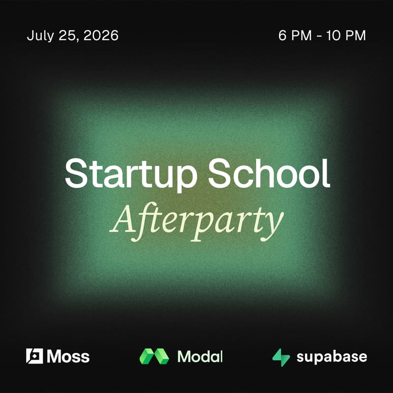 Cover Image for YC AI Startup School Afterparty