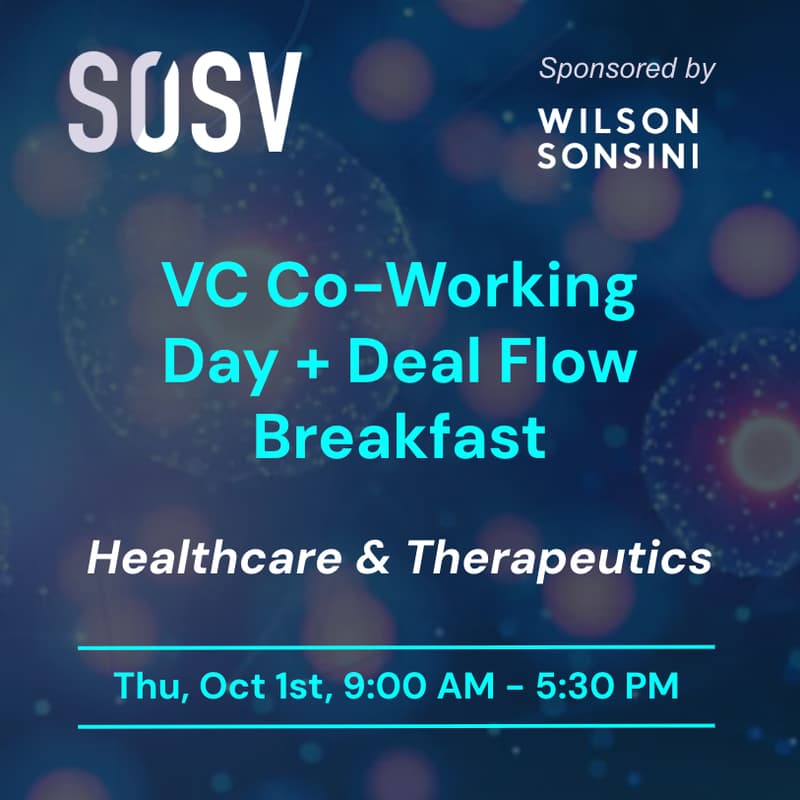 Cover Image for VC Co-Working Day | Healthcare & Therapeutics