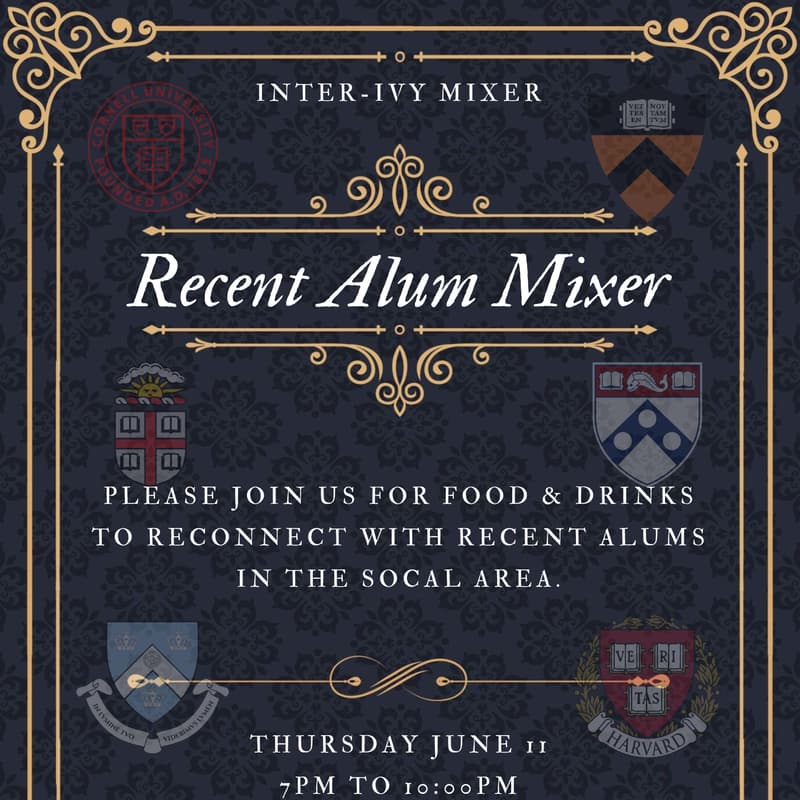 Cover Image for LA: INTER-IVY MIXER 2026