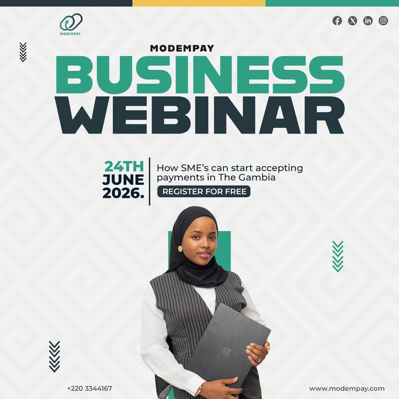 Cover Image for MODEMPAY BUSINESS WEBINAR