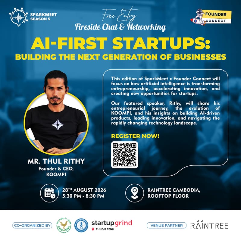 Cover Image for SparkMeet x Founder Connect: AI-First Startups