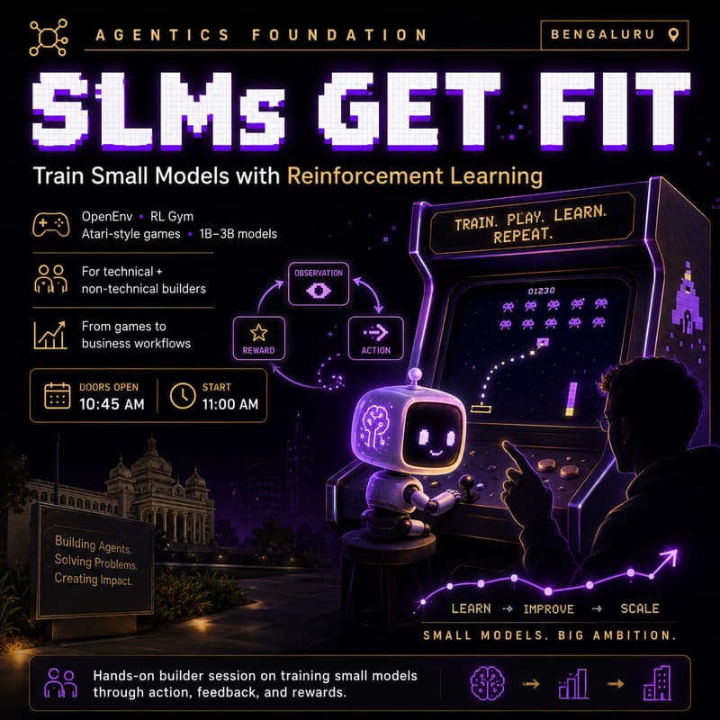 Cover Image for Agentics Foundation: SLMs gotta get Fit