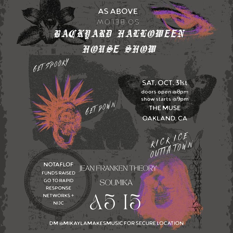 Cover Image for BACKYARD HALLOWEEN HOUSE SHOW