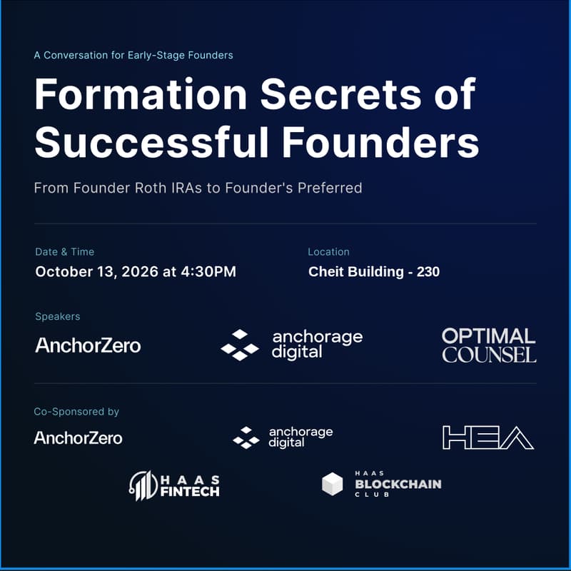 Cover Image for Formation Secrets of Successful Founders