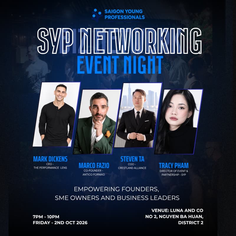 Cover Image for Saigon Young Professionals Networking Night #2