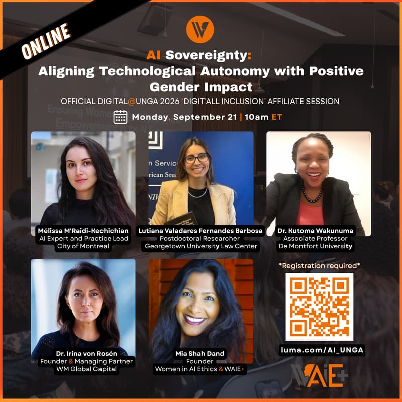 Cover Image for Aligning AI Sovereignty with Positive Gender Impact