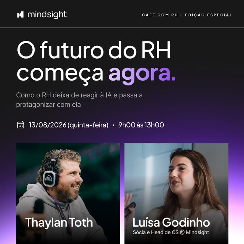 Cover Image for Café com RH — O futuro do RH começa agora