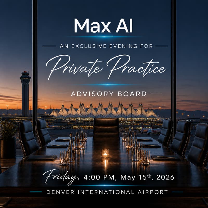 Cover Image for Max AI Private Practice Advisory Board