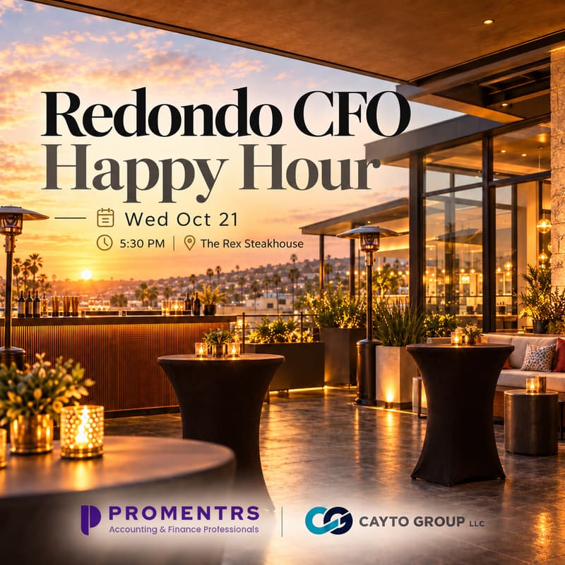 Cover Image for Redondo Beach CFO Happy Hour