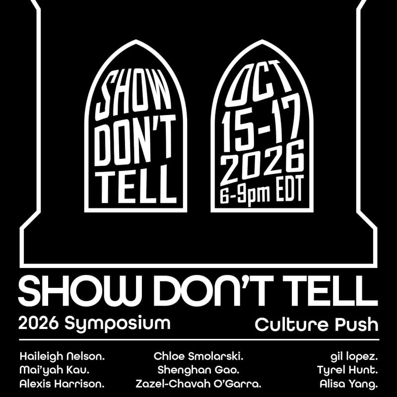 Cover Image for Show Don't Tell 2026: (In)Visibility