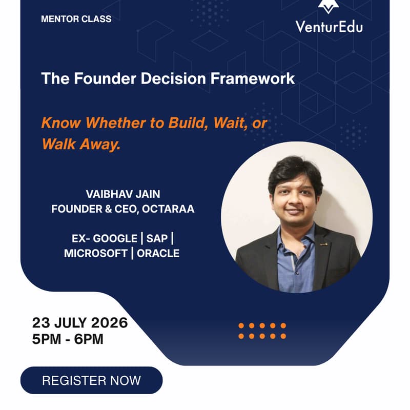 Cover Image for The Founder Decision Framework: Know Whether to Build, Wait, or Walk Away