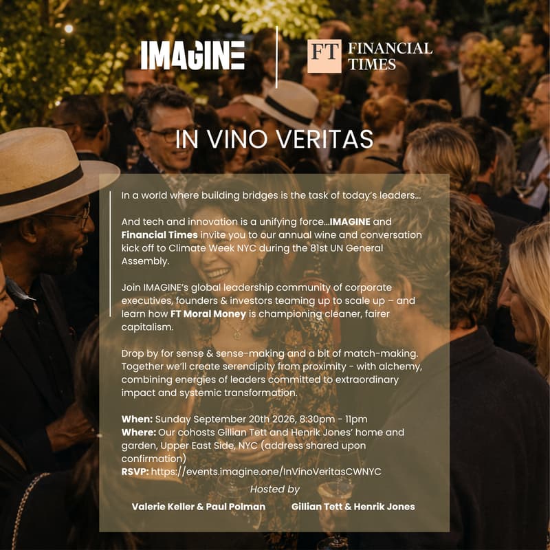 Cover Image for In Vino Veritas | Climate Week NYC