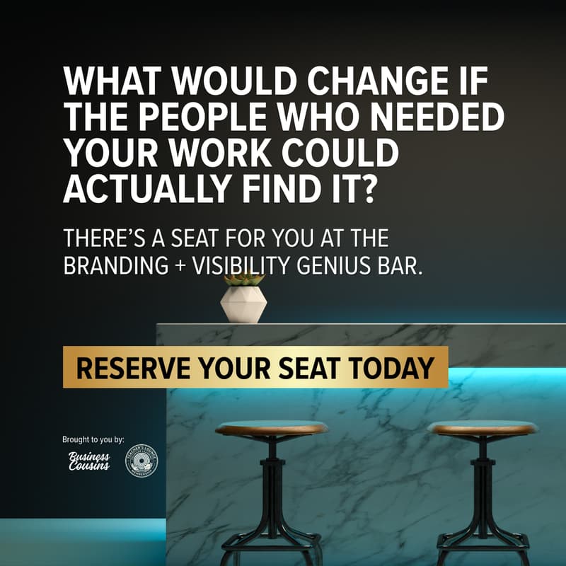Cover Image for Branding & Visibility Genius Bar