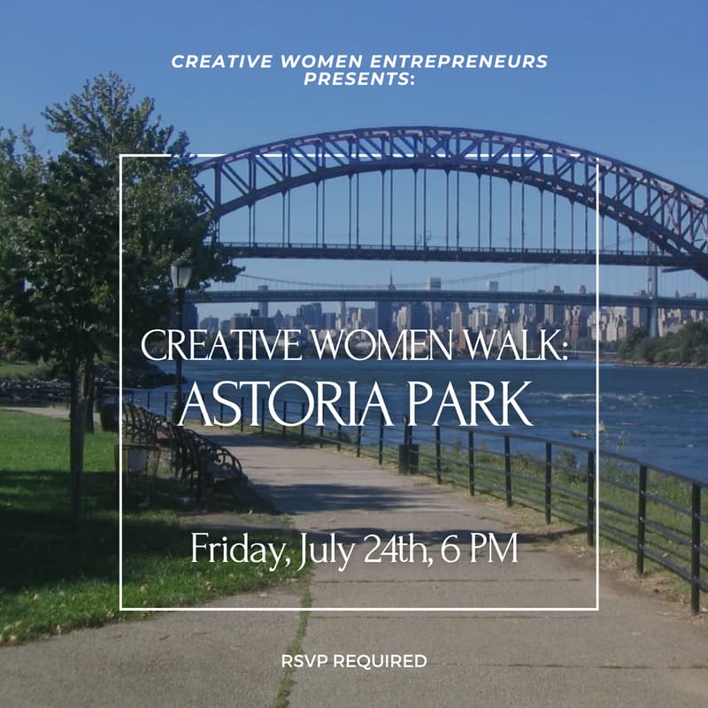 Cover Image for Creative Women Walk: Astoria Park