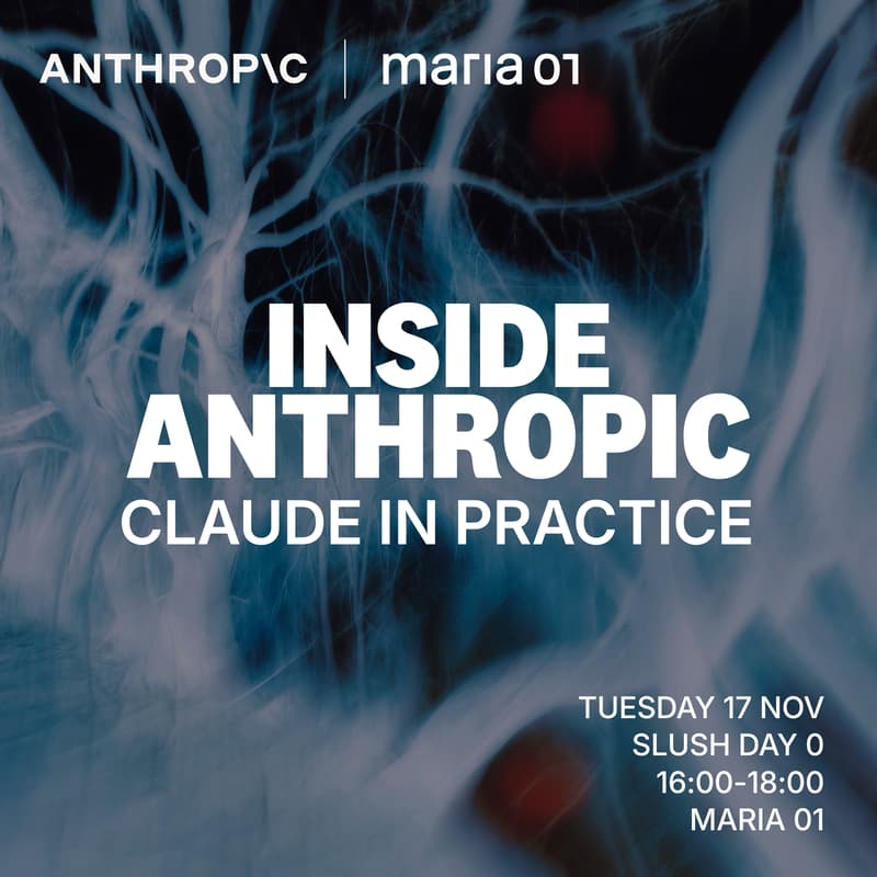 Cover Image for Inside Anthropic: Claude in Practice. Anthropic Team Alongside the Next Generation of AI Startups.