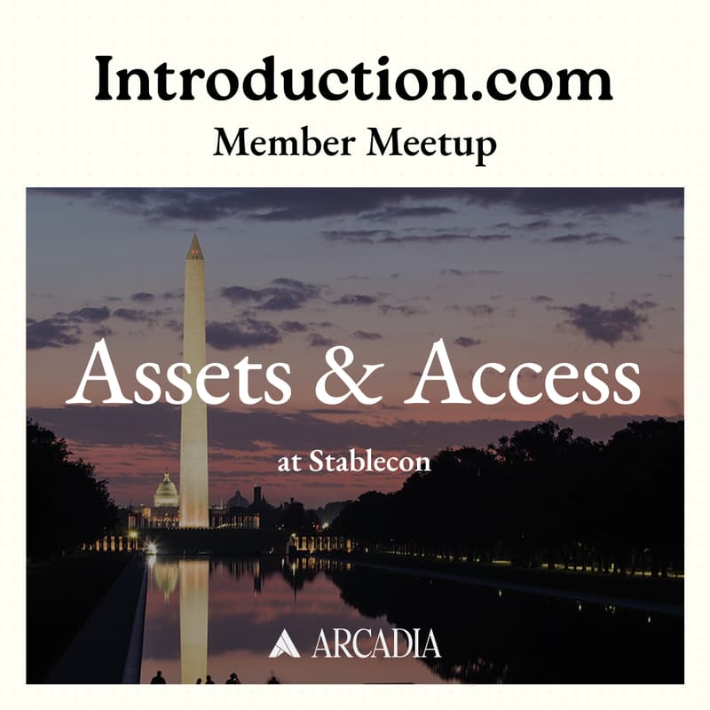 Cover Image for Introduction.com Member Meetup: Stablecon