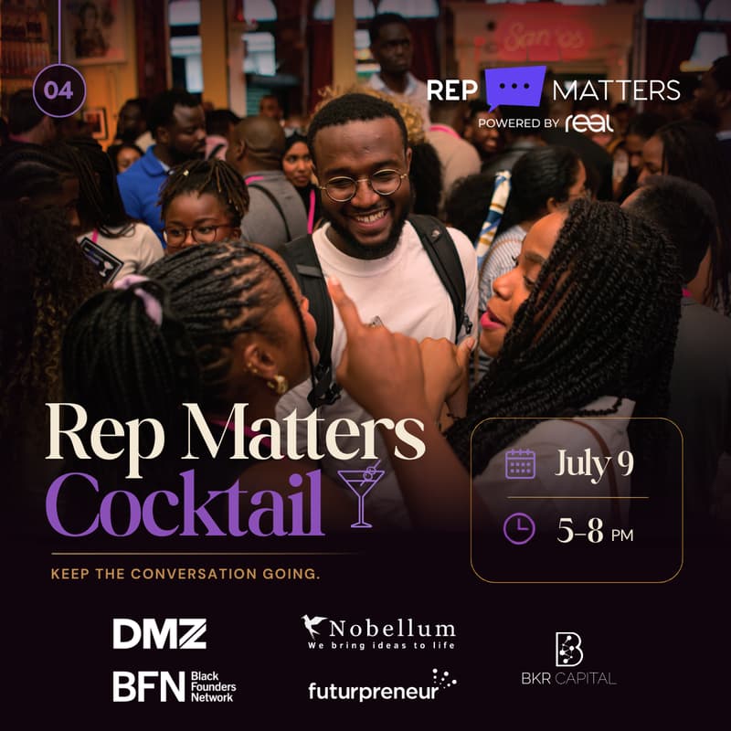 Cover Image for Rep Matters Cocktail at Startupfest 2026