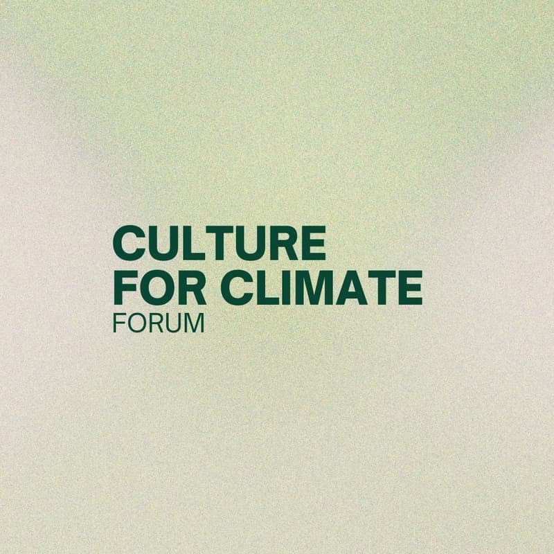 Cover Image for Culture for Climate Forum
