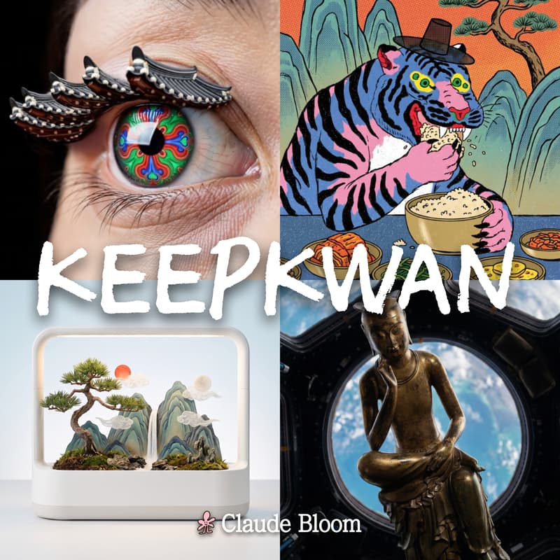 Cover Image for Seoul | Claude Bloom ร MARU x KEEPKWAN (AI-Art)