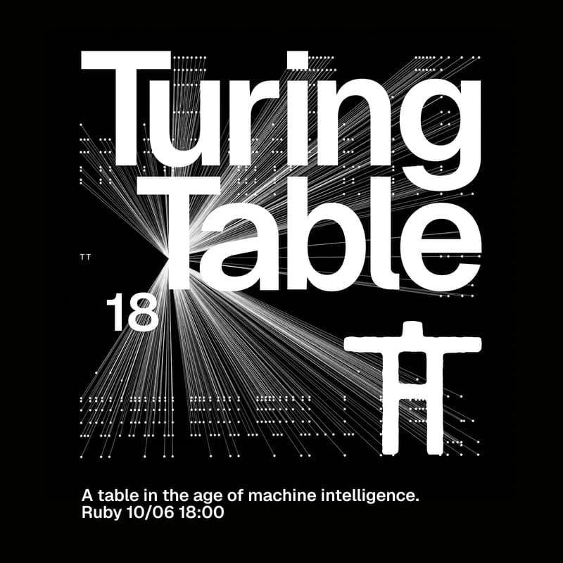 Cover Image for Turing Table - Open Edition/18