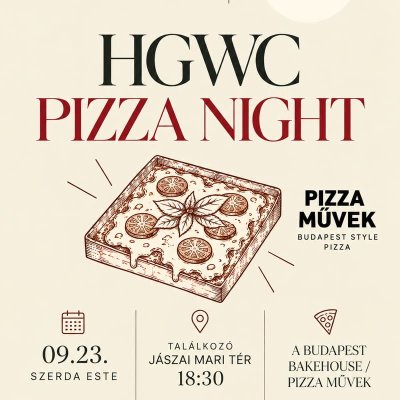 Cover Image for HGWX Pizza Night