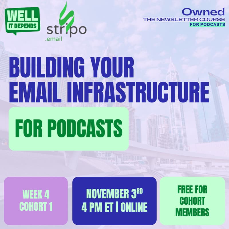 Cover Image for Building Your Email Infrastructure: For Podcasts